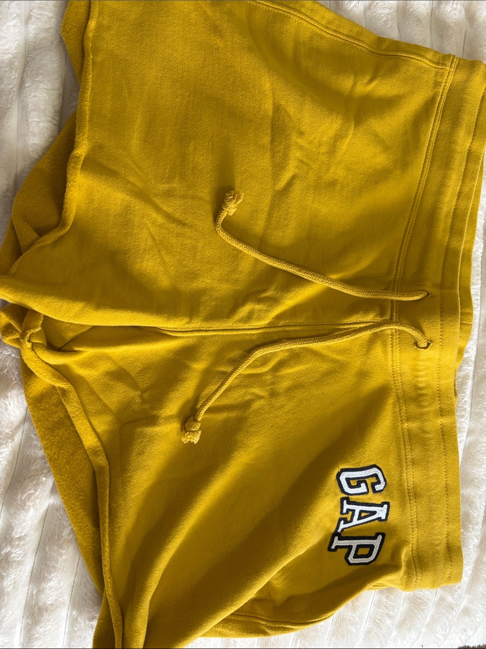 GAP shorts set, Golden Yellow/ light purple/ blue/ Drawstring Lounge Shorts set